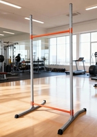Venta caliente Equipo de fitness Suelo de pie Barra horizontal Tirador Ajustable Plegable