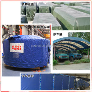 Tissu de tente imperméable PVC Polyester <span class=keywords><strong>Anti</strong></span> UV 650gsm 750gsm - Product Image 6