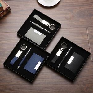 Juego de Regalo de Graduación Personalizado con Logotipo, Llavero, Bolígrafo, Cartera, Impresión en Serigrafía, Material de Papel, Día del Padre - Product Image 3