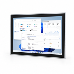 คอมพิวเตอร์อุตสาหกรรมแบบ All-in-One ขนาด 21.5 นิ้ว หน้าจอสัมผัส HMI ระดับ IP65 รองรับ RS485 RS232 ระบบปฏิบัติการ Android Linux Win Embedded ติดตั้งบนผนัง สำหรับงานอัตโนมัติ - Product Image 1