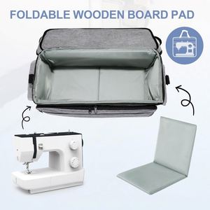 Free sample OutdoorTote Bags Multifunctional Traveling Case Large Capacity <b>Sewing</b> <b>Machine</b> Storage Bag - Product Image 4
