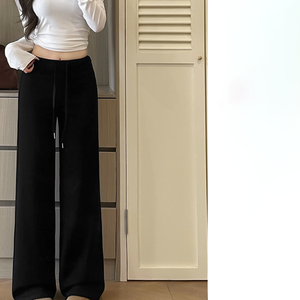 Pantalons décontractés à jambe droite pour femmes, polyvalents pour un usage quotidien - Product Image 6