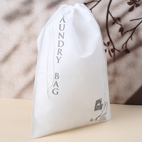 Sac à cordon personnalisé en non-tissé, écologique, recyclable, anti-poussière, solution de rangement pour vêtements, chaussures, jouets, emballage