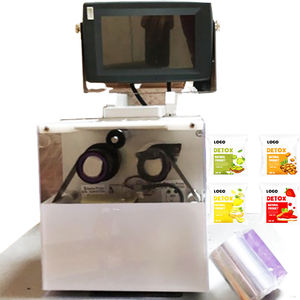 Impresora de inyección de tinta de código de barras Transportador automático neumático para bolsas de plástico con embalaje de papel - Product Image 3