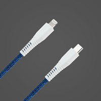 Câble de données super durable de type synchronisation Câble de charge USB haute vitesse MFI Type C pour Iphone