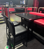 Projet de mobilier sur mesure pour boîte de nuit commerciale : sièges modulaires durables pour bar musical et discothèque
