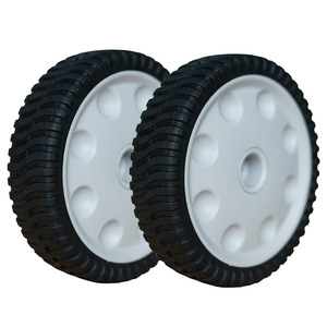 Lawn Mower <b>Wheels</b> 8 Inch Rear A13008-2 2 Pack For Lawnmower Parts <b>Replacement</b> - Product Image 2