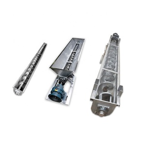 Agitateur en forme de U personnalisé pour mortier de ciment Spiral Feeder Lifter feuille de plastique avec ceinture en caoutchouc Machine de levage de sciure - Product Image 5