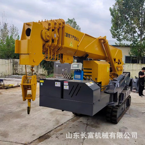 Changfu Machinery <b>Spider</b> Crane 5 Ton Diesel Powered <b>Remote</b> <b>Control</b> 8m Radius 10m Height - Product Image 1