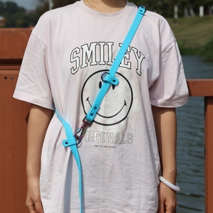 럭셔리 코팅 웨빙 애완 동물 긴 리드 솔리드 사용자 정의 조정 가능한 PVC 방수 헤비 듀티 개 목걸이 및 가죽 끈 세트 - Product Image 3