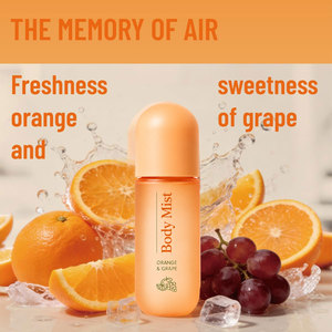 Brume Corporelle Parfumée Orange Raisin Longue Durée Marque Blanche – Parfum Fruité Rafraîchissant pour Femme Usage Quotidien - Product Image 2