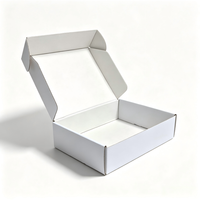 Boîtes d'expédition rectangulaires haut de gamme personnalisées en carton ondulé, écologiques et en matériaux recyclés pour l'emballage en gros