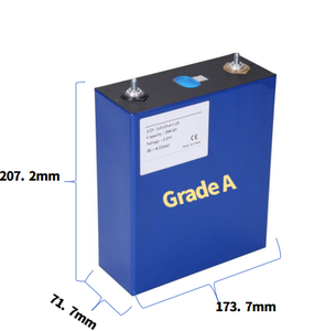 Gratis Vat Duitsland Poland Eu Stock Prismatische Lithium Ion Thuis Energieopslagsysteem 3.2V 100ah 105ah 200ah 320ah 280ah Batterij - Product Image 4