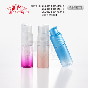 Flacon pulvérisateur dégradé Jm BP-8 60ml, emballage cosmétique en plastique pour poudre et parfum - Product Image 1