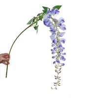 115CM Batang Bunga Wisteria Buatan untuk Dekorasi Rumah