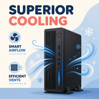 Komputer Desktop Bisnis Berkinerja Tinggi Zhaoxin KX-U6780A 8 Core 16GB DDR4 512GB NVMe SSD LCD untuk Penggunaan Kantor