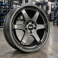 Jantes forgées RAYS TE37 en alliage noir, 16-22 pouces, 5x114.3 5x120 pour BMW F30 Nissan 370Z Cadillac CT5 Acura MDX Hyundai Sonata