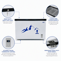 Réfrigérateur de style armoire verticale pour la présentation des produits, idéal pour les restaurants, les hôtels et les supermarchés