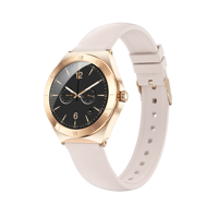 Reloj Inteligente de Moda para Mujer, Pantalla AMOLED de 1.19 Pulgadas, Reloj Inteligente para Mujer con Llamadas Bluetooth, Monitor de Frecuencia Cardíaca, Control Remoto