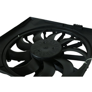 ใบพัดพัดลมสีดำ C2D24142-A แบบไม่มีมอเตอร์พัดลมหม้อน้ำสำหรับรถยนต์จากัวร์ XF2014-2015 XFR2014-2015 XFR-S XJ - Product Image 5