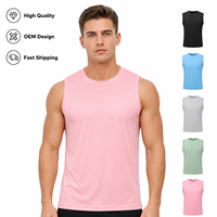 Canotta da Corsa Senza Maniche di Alta Qualità con Logo Personalizzato, Abbigliamento Sportivo per Maratona e Palestra, Servizio OEM ODM, Design Personalizzato