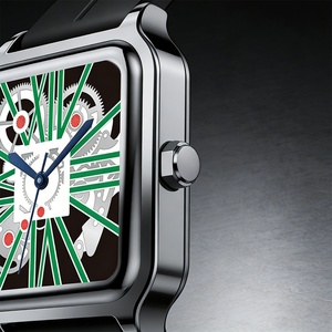 Montre à quartz carrée en alliage pour homme, montre d'affaires étanche de haute qualité, montre à quartz tendance pour homme avec fermoir magnétique, vente en gros - Product Image 6