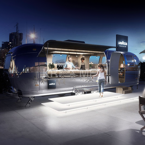 Kiosque à jus de conception nouvelle 2025, bar mobile à ananas, remorque de bar, camion de nourriture OEM - Product Image 5