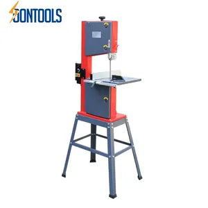 10 "木材切断bandsaw-1 HPフロアスタンディングバンドソー、0〜45度の傾斜テーブルと複数の切断速度