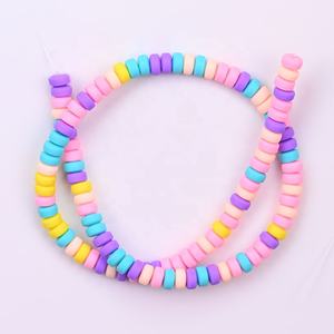 Xinyi, venta al por mayor, cuentas <span class=keywords><strong>de</strong></span> arcilla polimérica en forma <span class=keywords><strong>de</strong></span> rueda <span class=keywords><strong>de</strong></span> 7x3,5mm, cuentas <span class=keywords><strong>de</strong></span> <span class=keywords><strong>playa</strong></span> coloridas <span class=keywords><strong>de</strong></span> verano, cuentas sueltas para la fabricación <span class=keywords><strong>de</strong></span> joyas - Product Image 5