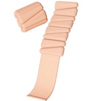 LH Wholesale – Nouveaux poids de cheville unisexes en silicone réglables avec logo personnalisé, 2 lb, durables pour le fitness, le yoga et le corps