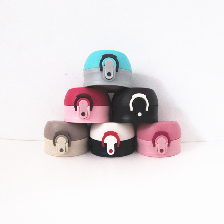 H818 аксессуары для напитков, похлопывающая крышка, изолированные бутылки, колпачки с защитой от утечки, разноцветные пластиковые крышки для вакуумной колбы