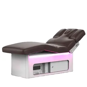 Kisen fornitore di fabbrica prezzo a buon mercato 4 motori personalizzazione elettrica moderna di lusso salone di bellezza mobili lettino da massaggio spa