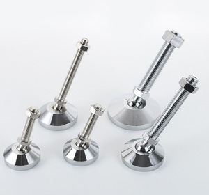 Nhiệm Vụ Nặng Nề M12 Chân Máy Thép Carbon Xoay Có Thể Điều Chỉnh San Lấp Mặt Bằng Chân Thép Không Gỉ Kim Loại Cho Bảng Sử Dụng Bệnh Viện - Product Image 3