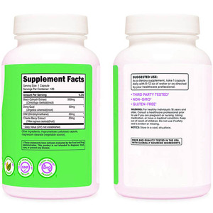 Cápsulas de Gel Suave con Raíz de Cohosh Negra y <span class=keywords><strong>Don</strong></span> <span class=keywords><strong>Quai</strong></span> DIM para el Apoyo a la Menopausia, para la Salud de la Mujer Adulta - Product Image 3
