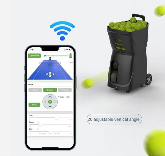 FDFIT Tennis Automatic Ball Throwing Machine