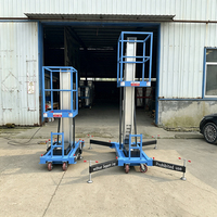 Bestseller Single Column Aluminum Lift Lightweight Hydraulic Lifting Platform for Commercial Building Decoration Site Work