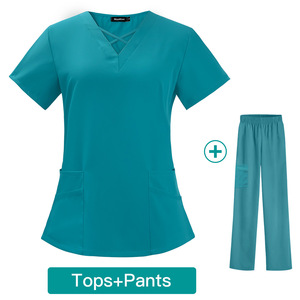 Uniformes Médicos Adar, Nuevo Diseño TRS, Transpirables, Cómodos, Color Personalizado, Unisex, Poliéster, Spandex, Elásticos, para Hospital - Product Image 4