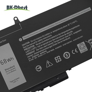 Batterie de remplacement pour ordinateur portable Dell Latitude 5480, 5580, 5280, 5288, 5290, 5488, 5490, 5491, 5495, 5590, 5591, E5480, <span class=keywords><strong>E5580</strong></span>, bk-dbest, GJKNX - Product Image 6