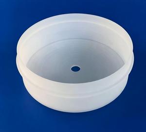Materiales Semiconductores Resistentes a Altas Temperaturas, Anillos de Cuarzo, Bridas de Cuarzo, Piezas de Cuarzo Mecanizadas por CNC - Product Image 3