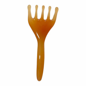 หวีนวดศีรษะแบบใช้มือ  หวีเรซิ่นนวดหนังศีรษะ กัวซา หวีสำหรับผม - Product Image 3