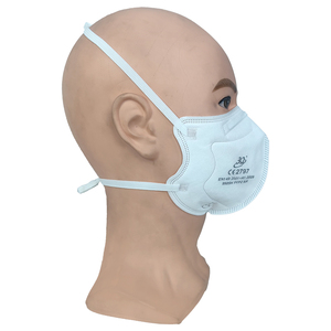 Mascarilla Facial Desechable <span class=keywords><strong>FFP2</strong></span> NR de 5 Capas con Estampado, con Banda Elástica para las Orejas, Blanca, Anti Polvo, Estándar EN149, Venta al por Mayor de Fábrica, Personalizable - Product Image 4