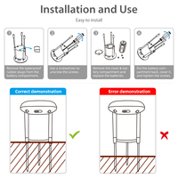 Tuya Smart WiFi capteur de température d'humidité du sol à énergie solaire hygromètre sans fil pour jardin pelouse ferme Smart Life IoT Solution