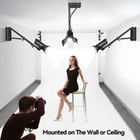Lumière de photographie pour salon de beauté en gros, bonne qualité, 130 cm, 180 cm, montage mural, anneau lumineux de 14, 18, 21 pouces pour la photographie