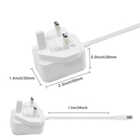 Alimentation AC-DC 5V 3A 15W, adaptateur britannique 55MMX21MM pour routeur, bande LED, caméra CCTV