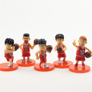 5 unids/set 8cm Slam Dunk figura Akagi Takenori Rukawa Kaede <span class=keywords><strong>Slamdunk</strong></span> colección Anime figura de acción modelo juguete muñeca regalo para niños - Product Image 6