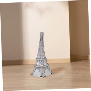 Trắng <span class=keywords><strong>Eiffel</strong></span> tháp giấy đèn lồng treo trang trí độc đáo lễ hội đèn lồng cho đám cưới sinh nhật vườn và vòi hoa sen - Product Image 4