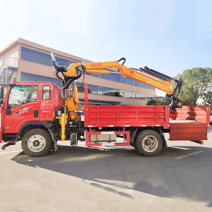 בוב-ליפט מחיר זול מנוף הידראולי נייד 1-25 טון מנוף מיני מתקפל/מפרקי זרוע 3 טון מנוף רכוב על משאית למכירה - Product Image 3