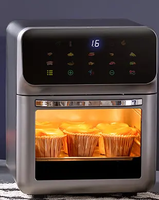 Friteuse Visual intelligent home flip fryer électrique Four multicouche multifonctionnel sans huile