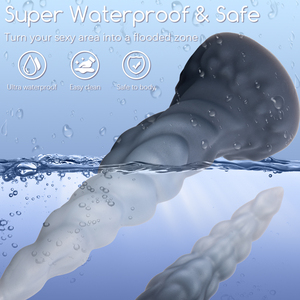 Секс-игрушка на присоске: огромный силиконовый фаллоимитатор в форме пениса животного (лошади), анальный дилдо, мастурбатор, фантазийный монстр-инопланетянин, дилдо для женщин - Product Image 5