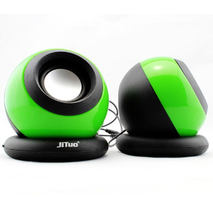 JiTuo JT2604 Desktop <b>Speaker</b> <b>USB</b> Powered 2.0 Stereo Audio For Computer Phone - Product Image 1